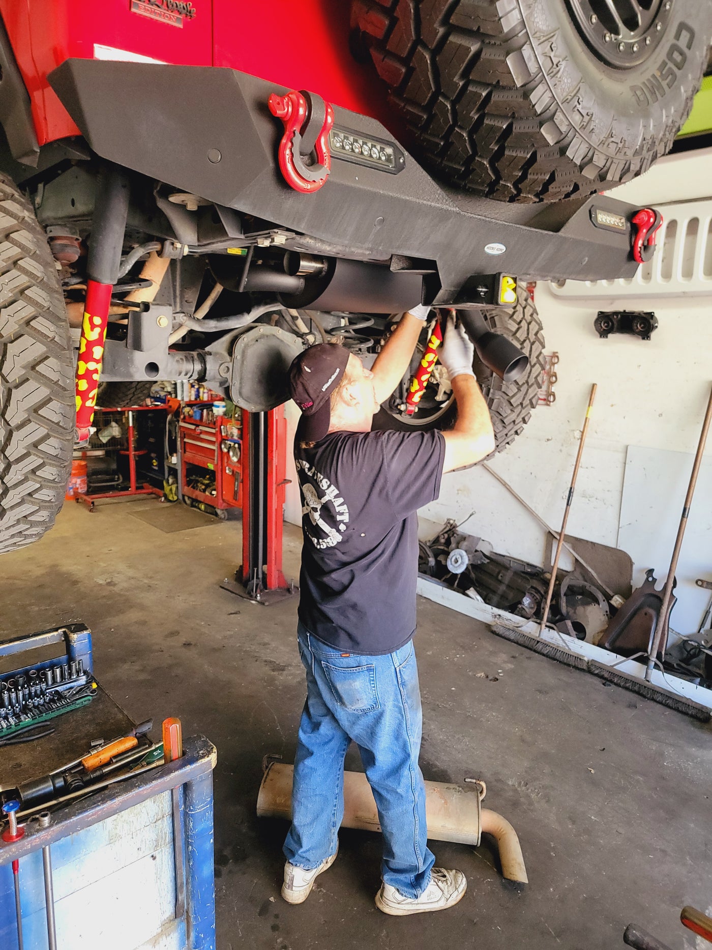 2007-2017 Jeep Wrangler JK (3.6L / 3.8L) & 2018-2023 Jeep Wrangler JL (2.0L / 3.6L) Axle-Back Exhaust System