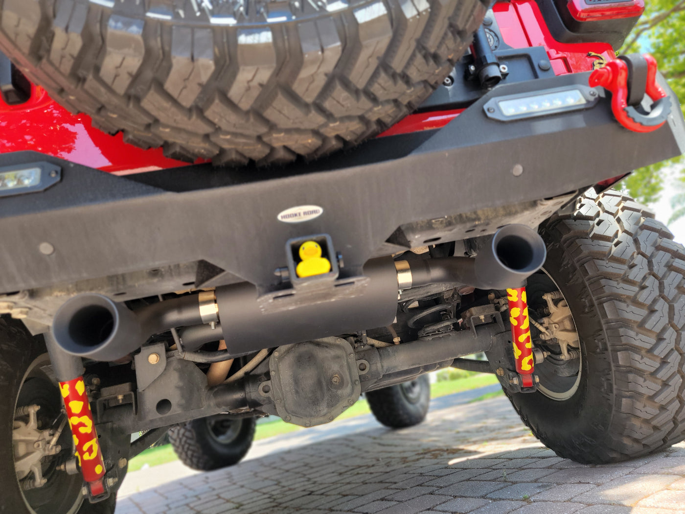 2007-2017 Jeep Wrangler JK (3.6L / 3.8L) & 2018-2023 Jeep Wrangler JL (2.0L / 3.6L) Axle-Back Exhaust System