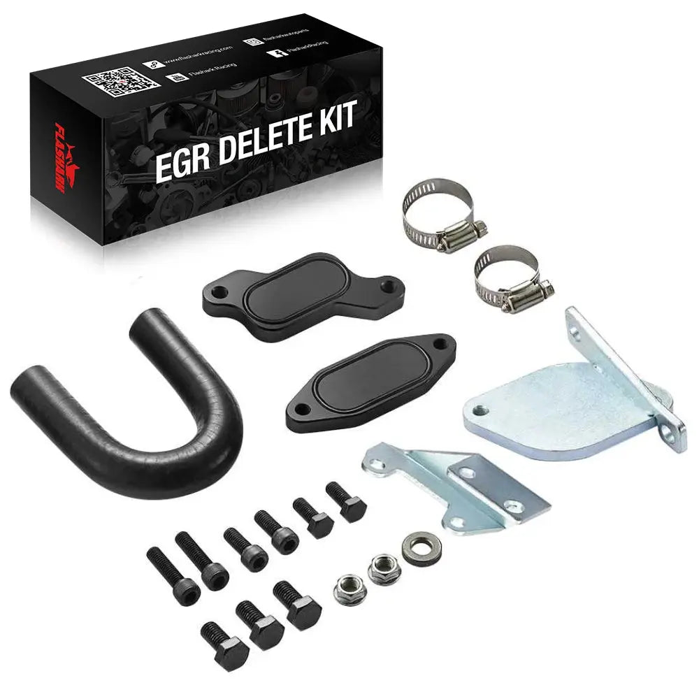 2007.5-2010 6.6L Chevy GMC LMM Duramax Diesel EGR Valve Cooler Delete Kit (Ordinary) Flashark