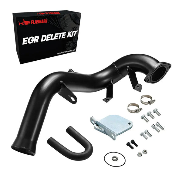 2007.5-2010 6.6L Chevy Silverado GMC Sierra Duramax LMM Diesel EGR Delete Kit (Upgraded) Flashark