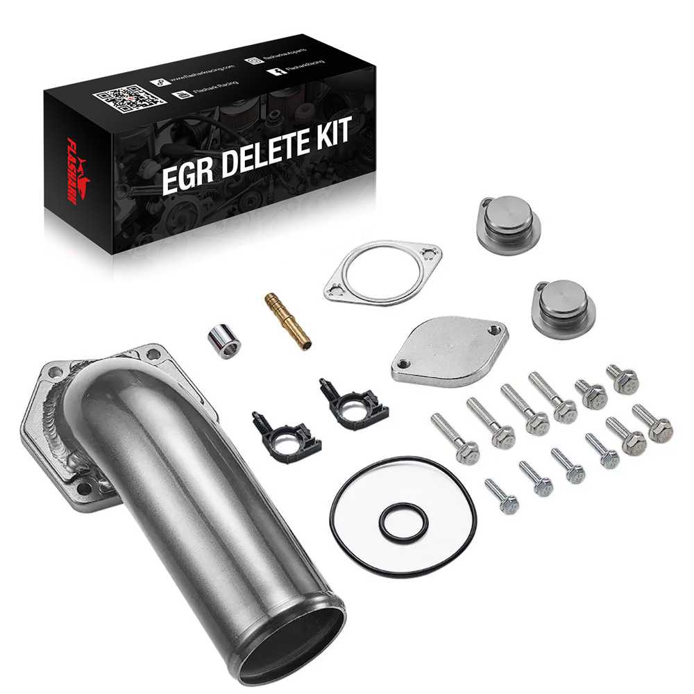 2008-2010 6.4L Ford Powerstroke F250 F350 F450 EGR Delete Kit Flashark