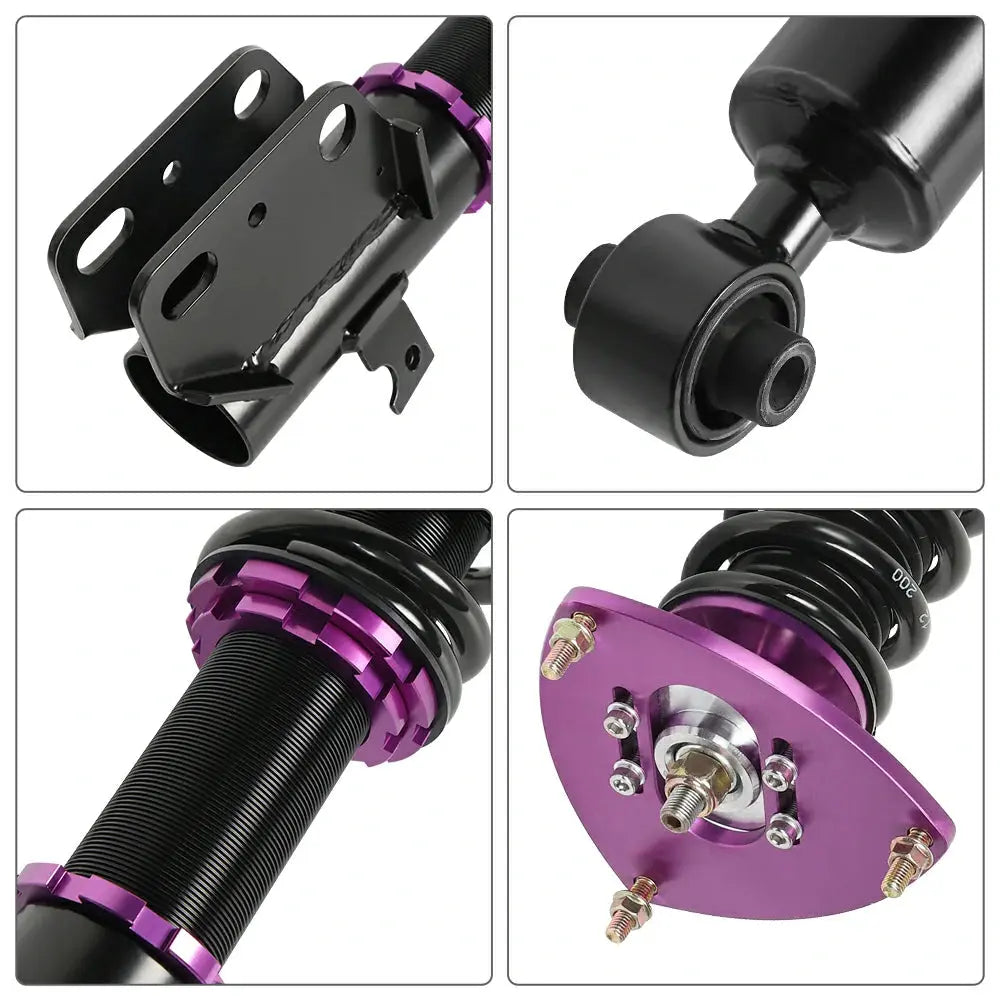 2008-2013 Subaru Impreza GE GV Wagon 4D 2.5L Coilover Shock Absorbers Struts 4PCS Flashark