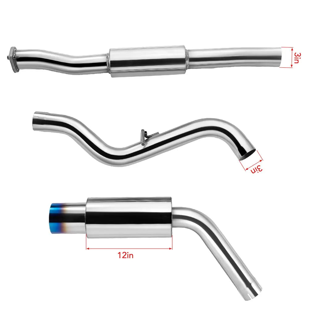 2008-2021 Subaru WRX Sedan and 2011-2021 Subaru WRX STI Sedan Cat-Back Exhaust Flashark