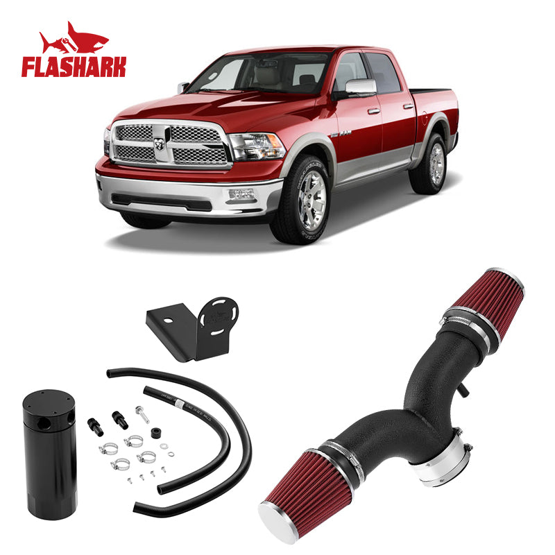 2002-2004 Chevrolet Corvette 2003-2010 Dodge Ram 1500 3.7L 4.7L 5.7L Short Ram Dual Air Intake Kit