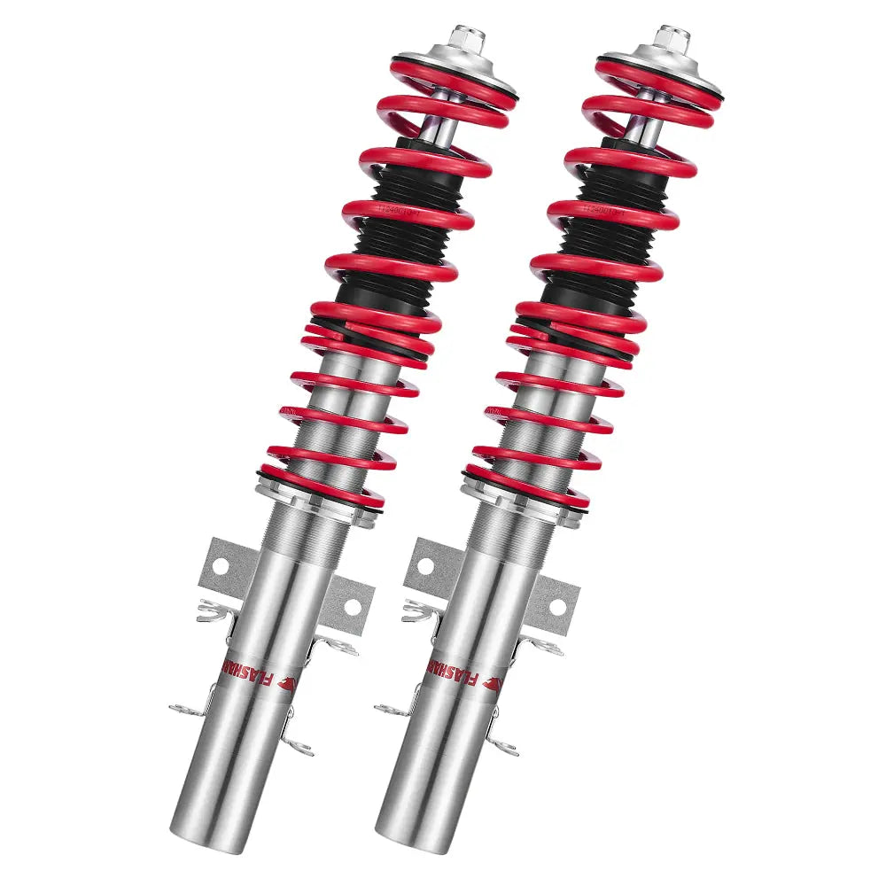 2009 - 2017 VW Polo Typ 6R and 6C 1.2, 1.4, 1.6, 1.4 TDi, 1.6TDi Coilover Shock Absorbers Struts 4PCS Flashark