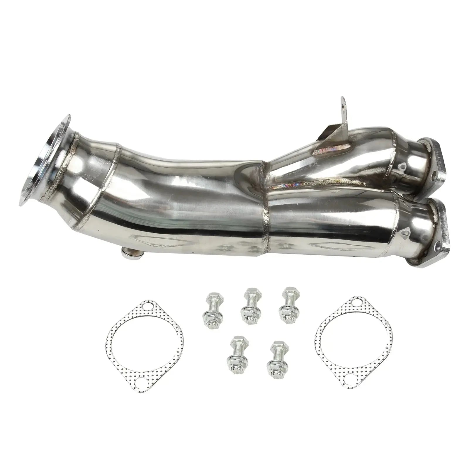 2011-2012 BMW E82 E88 E90 E92 N55 B30 135i 335i Single Turbo Downpipe Exhaust Flashark
