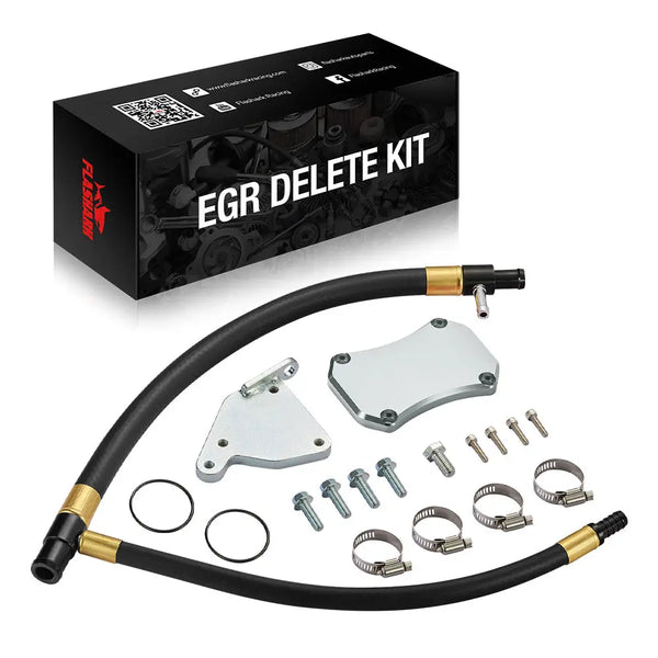 2011-2016 6.6L GMC Chevy Duramax Diesel LML EGR Valve Cooler Delete Kit Flashark