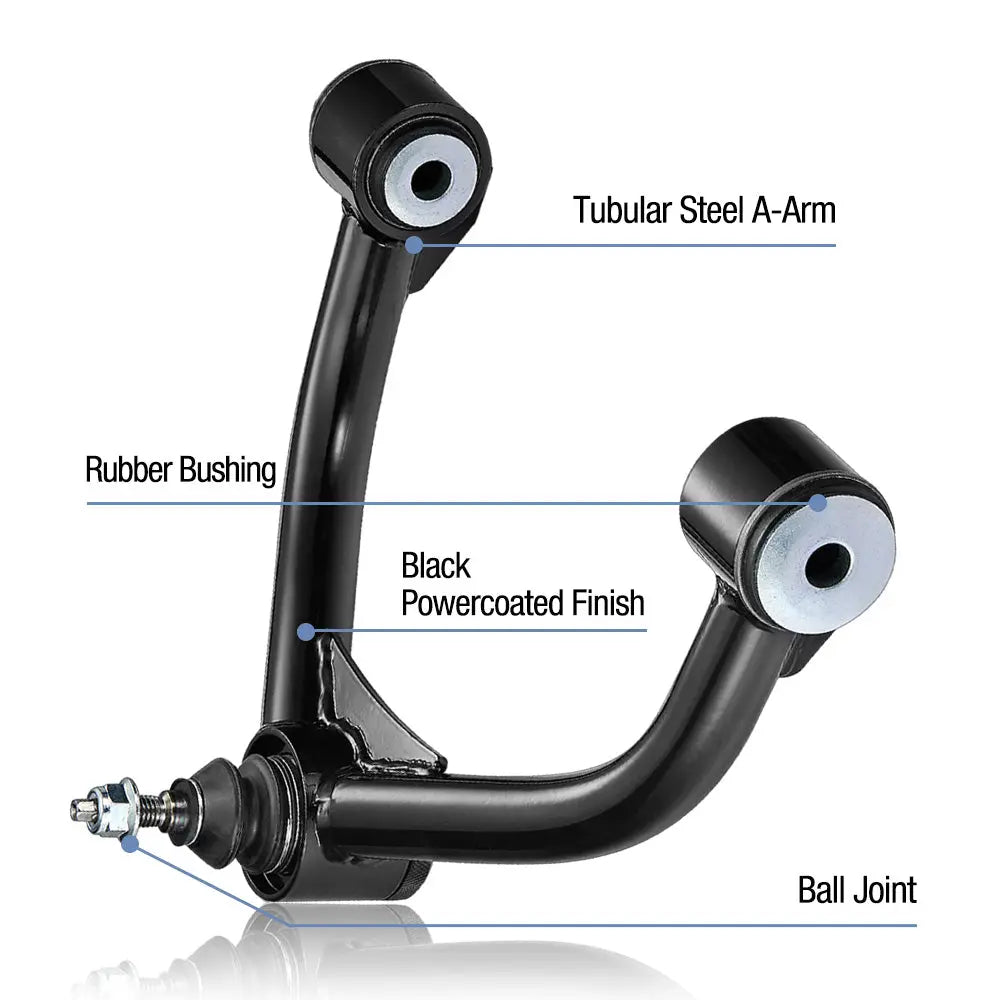 2011-2019 Chevy Silverado GMC Sierra 2500 3500HD Lifted Front Upper Control Arms 2 Inch-4 Inch Flashark