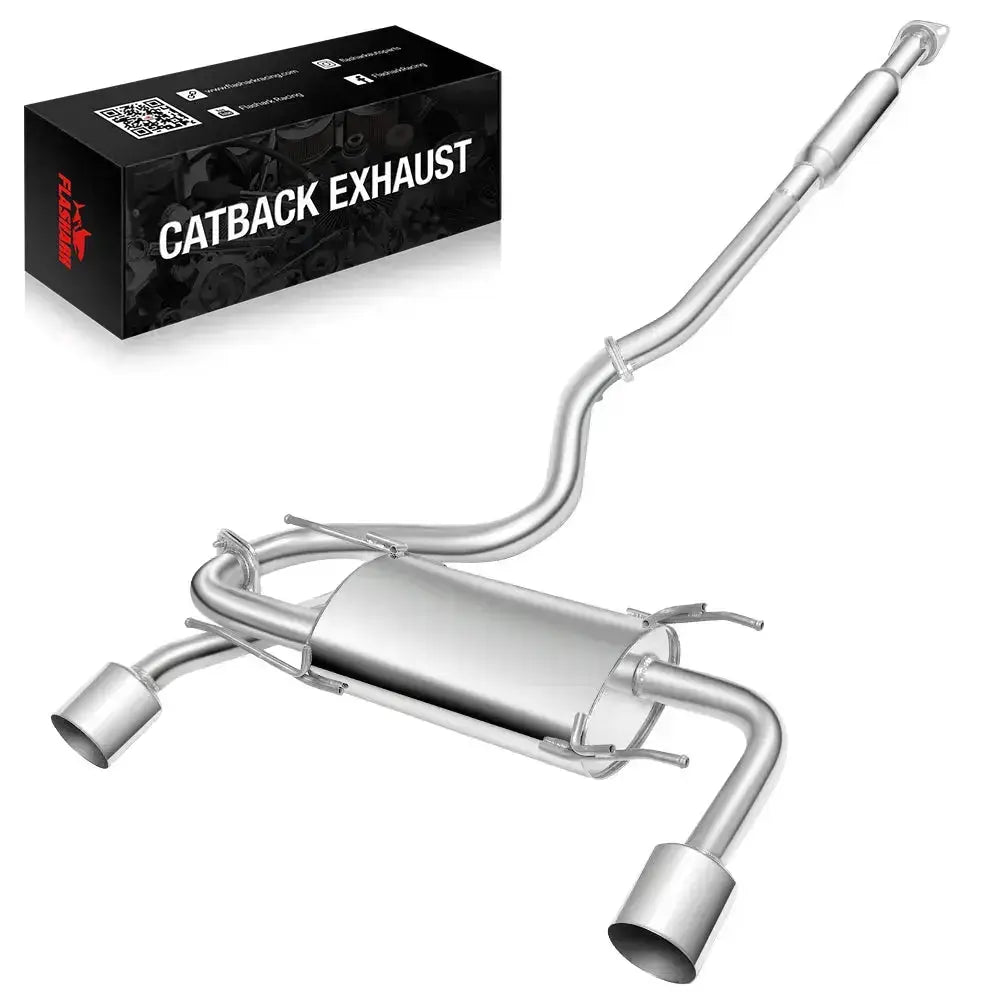 2013-2021 Subaru BRZ / Scion FR-S/ Toyota GR86 Catback Exhaust w/ Dual/Single Burnt/Polished Tip Flashark