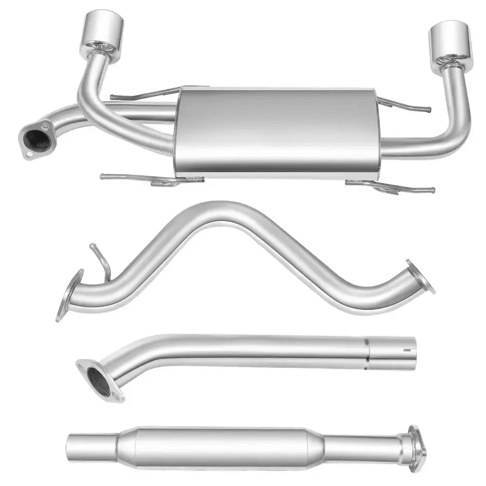 2013-2021 Subaru BRZ / Scion FR-S/ Toyota GR86 Catback Exhaust w/ Dual/Single Burnt/Polished Tip Flashark