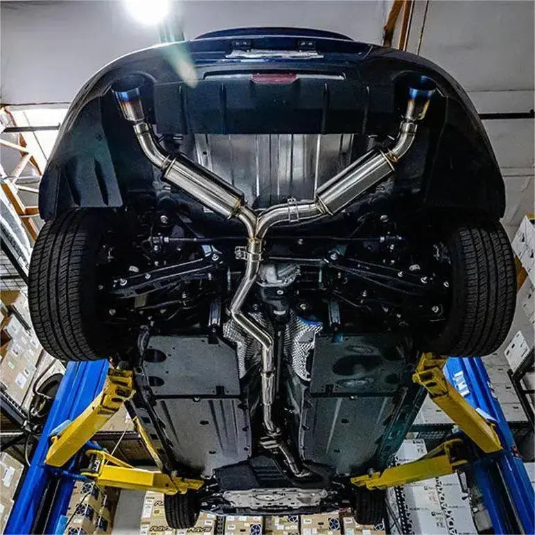 2013-2021 Subaru BRZ / Scion FR-S/ Toyota GR86 Catback Exhaust w/ Dual/Single Burnt/Polished Tip Flashark