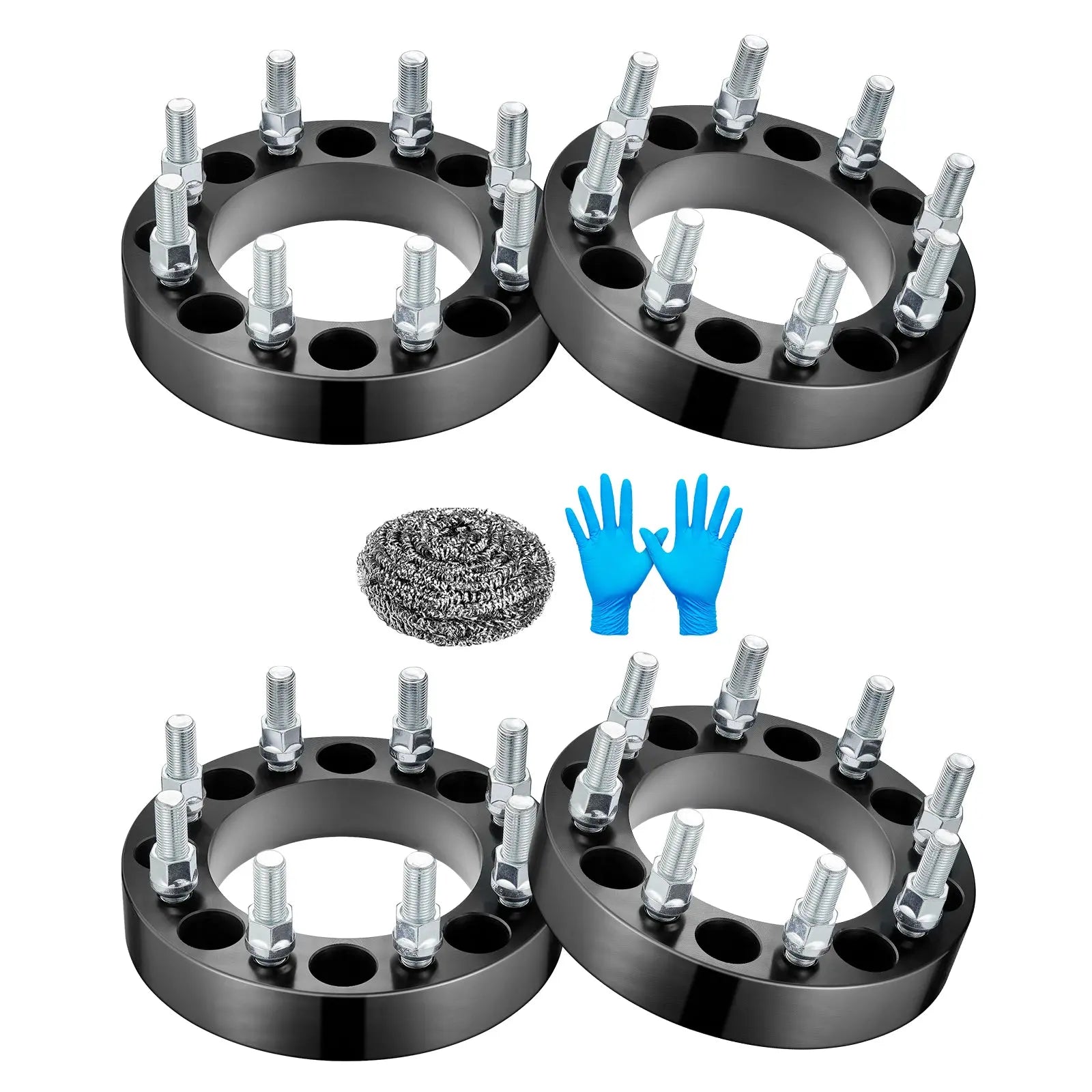 2014-2022 Dodge Ram 2500 3500 / 1988-2013 Chevrolet Silverado GMC 8X6.5" Wheel Spacers 4PCS Flashark