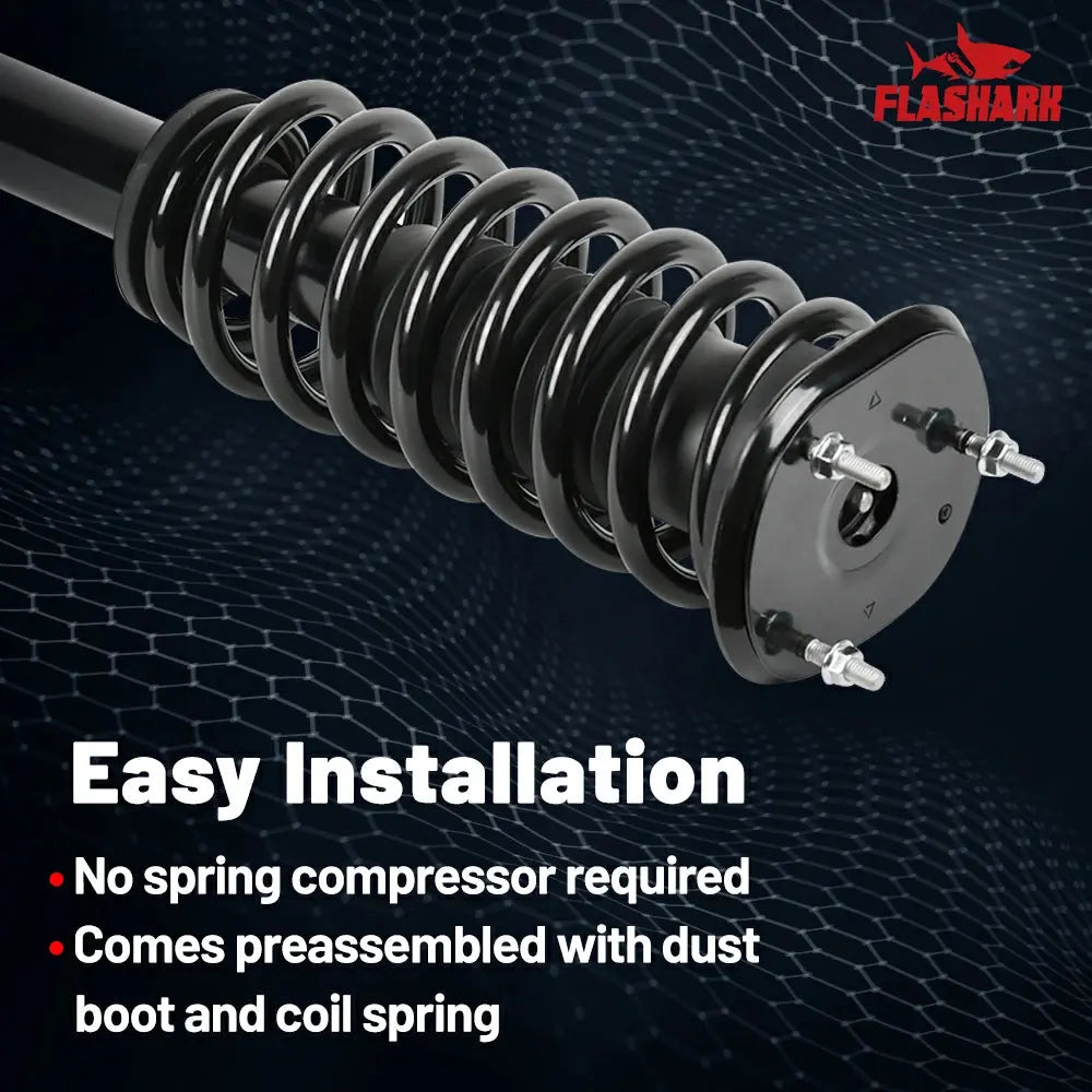 2016-2020 Jeep Grand Cherokee Front Strut and Spring Assembly 2PCS Flashark