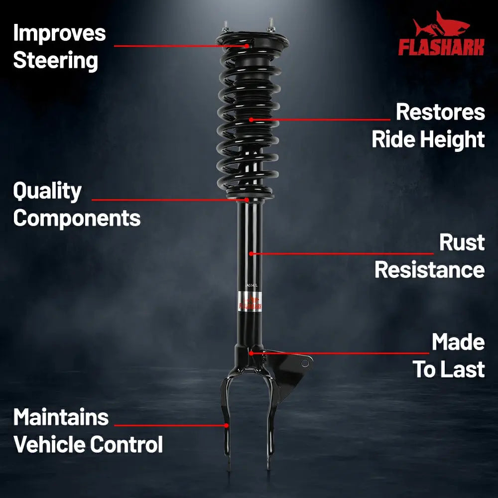 2016-2020 Jeep Grand Cherokee Front Strut and Spring Assembly 2PCS Flashark