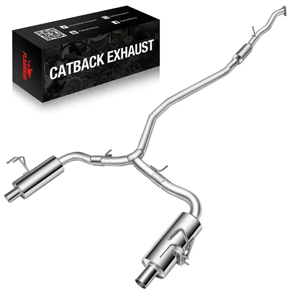 2016-2021 Honda Civic Sedan 1.5L Turbo Catback Exhaust System w/ N1 Tip Flashark