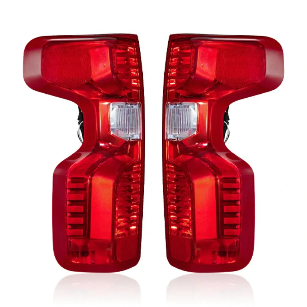 2019-2022 Chevrolet Silverado 1500 Tail Light Assembly Driver + Passenger (Left + Right) Set Flashark