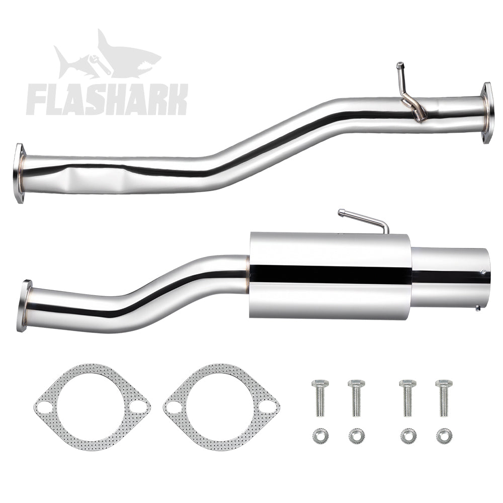 Sistema de escape Catback para Nissan 350Z e Infiniti G35 (2003-2008) con salida única de 4.5" y tubo de 3".