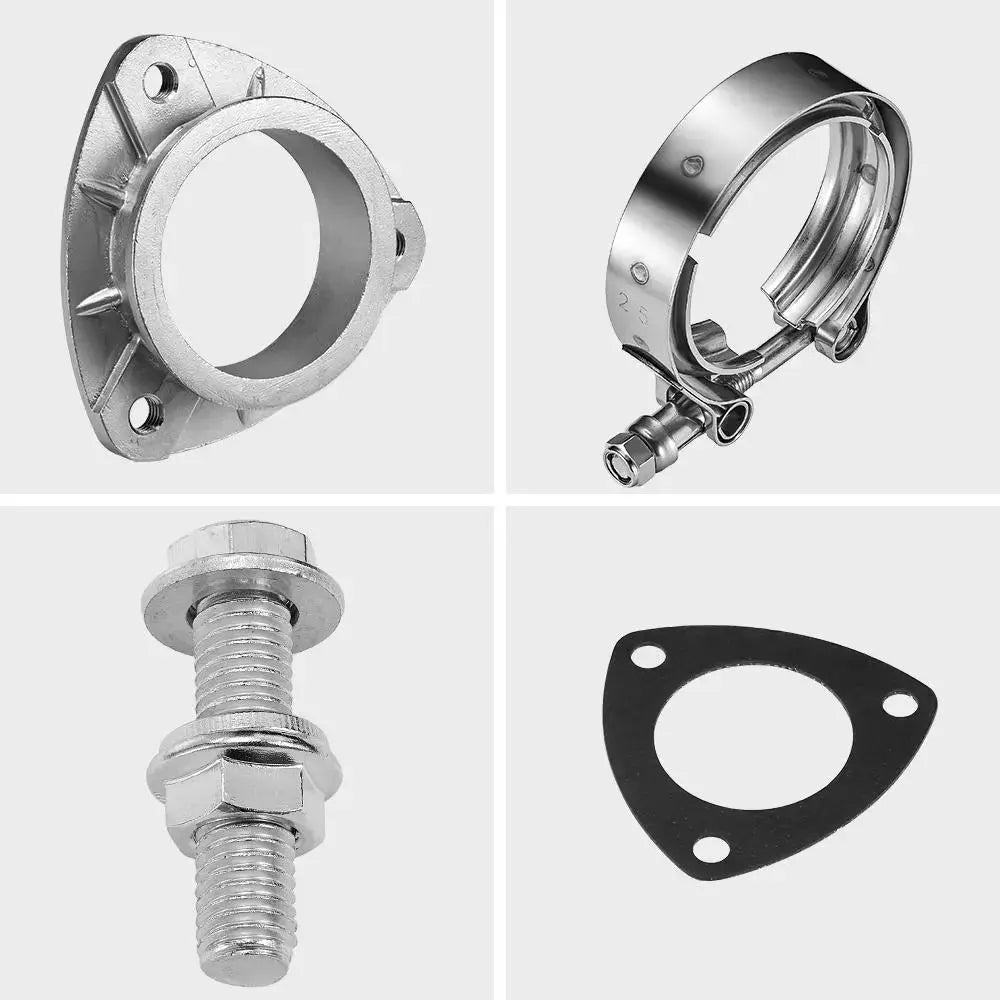 Flashark 2.0/2.25/2.5/3 Inch Dual Electric Exhaust Cutout Valve Remote Switch Flashark