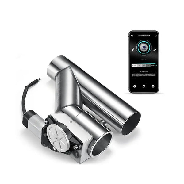2.0/2.5/3.0 Inch Electric Exhaust Cutout APP Remote Kit | FLASHARK Flashark