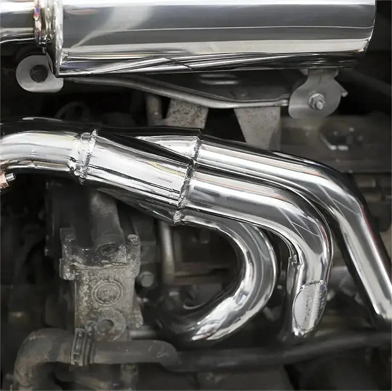 Exhaust Header/Downpipe Exhaust for 2000-2004 Porsche Boxster 986 2.7L / 3.2L Flashark