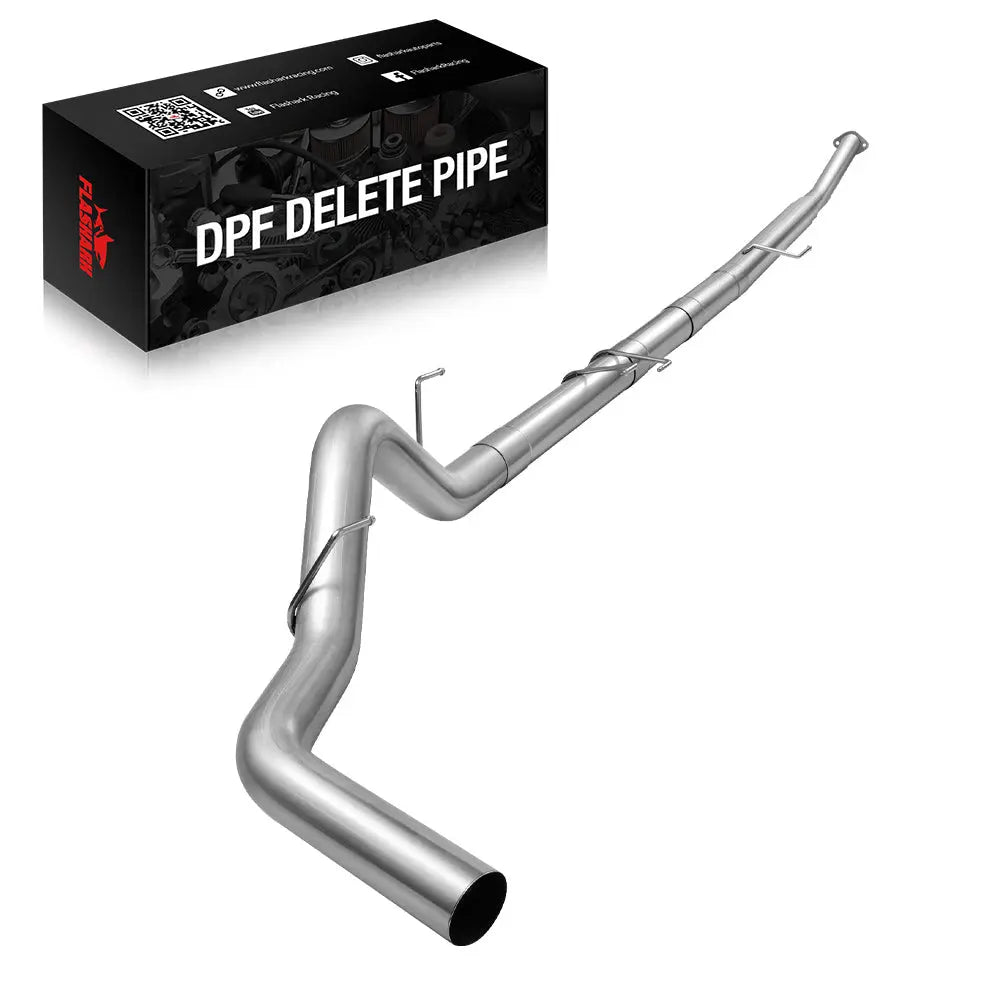 3.5"/4" 2018-2020 Powerstroke Ford F-150 3.0L DPF Delete Race Pipe Flashark