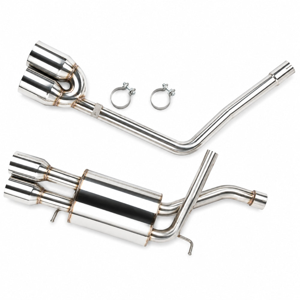 Sistema de escape Catback con punta doble estilo M5 para BMW Serie 5 E60 E61 523i/525i/530i 2005-2010