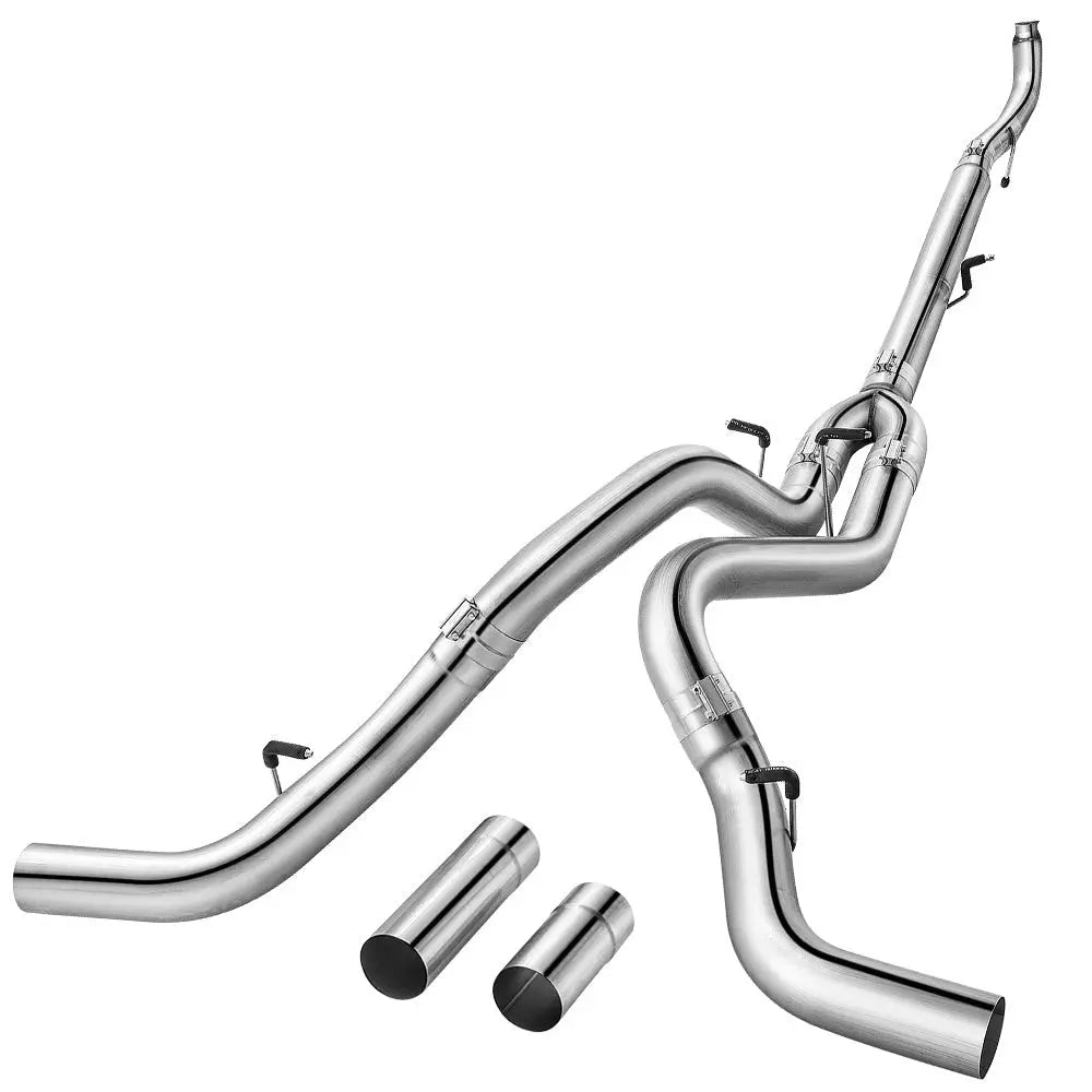 5'' Downpipe Back Duals 2011-2016 LML 6.6L Duramax DPF Delete Race Pipe GM 2500/3500 Flashark