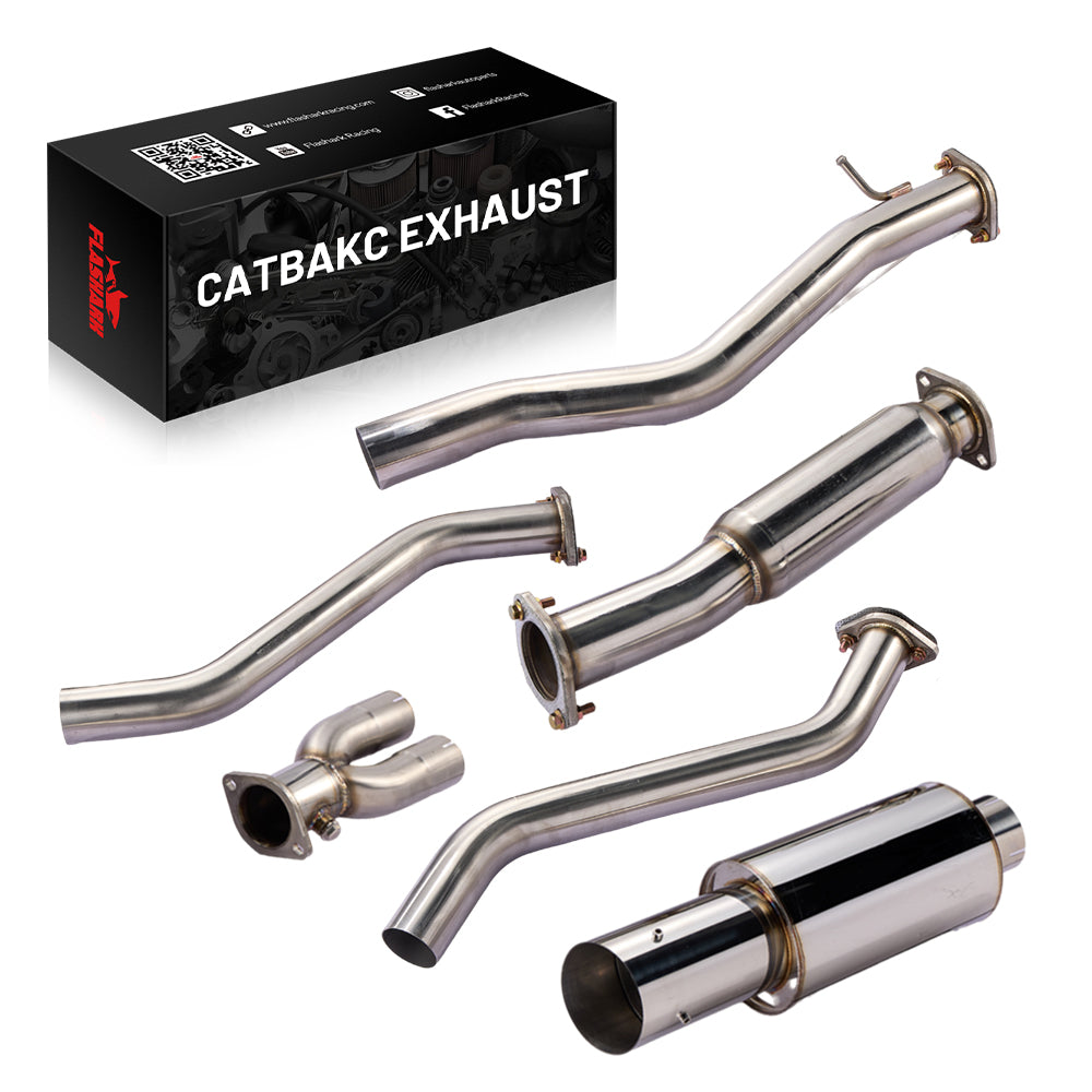 Escape Cat-Back de una sola punta de 3 pulgadas para Nissan 370Z 2009-2020