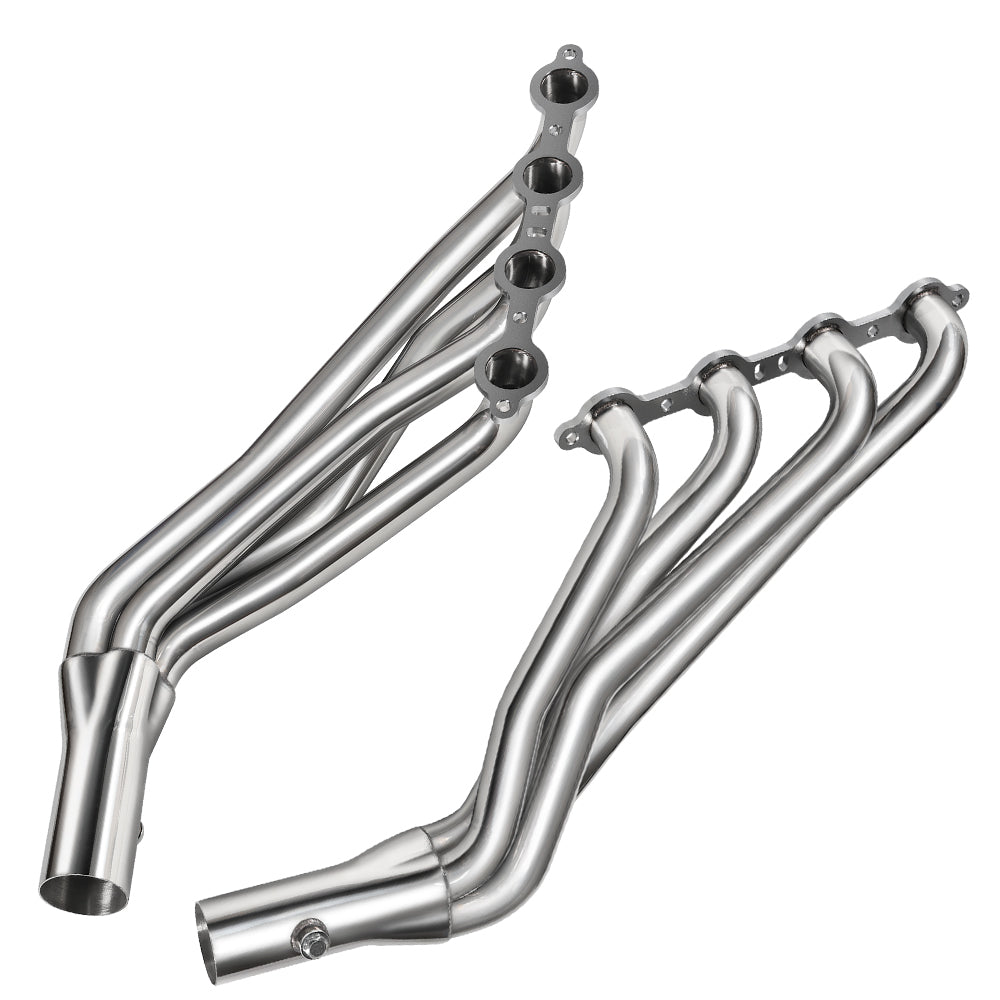 Long Tube Headers & Y-Pipe for 1999-2006 Chevy / GMC Silverado / Avalanche / Sierra 1500 4.8L / 5.3L / 6.0L Vortec with Optional Cold Air Intake