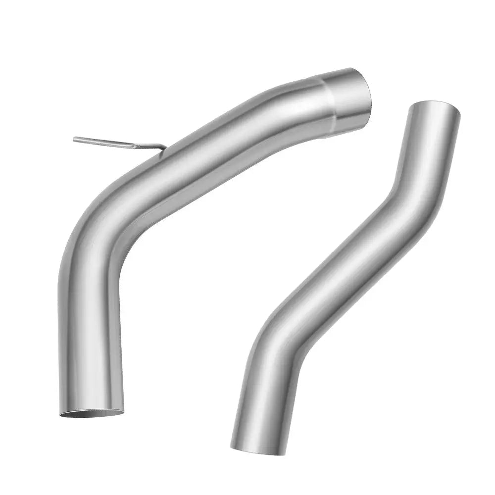 4"/5" Downpipe-Back 2016-2018 5.0 Cummins | Nissan Titan DPF Delete Pipe Flashark