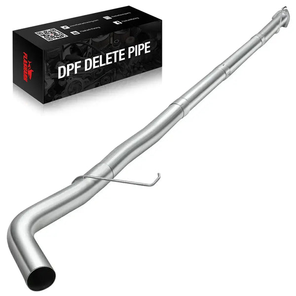 4"/5" Turbo-Back 2011-2018 DPF Delete 6.7 Dodge Ram Cummins Cab & Chassis Flashark