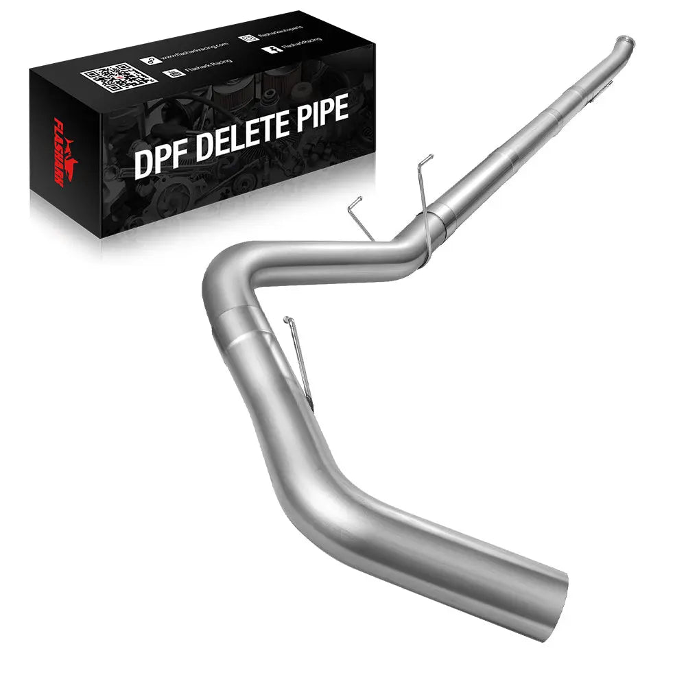 4.0/5.0 Inch 2019-2022 6.7 Cummins Dodge Ram DPF Delete Race Pipe 2500/3500 Flashark