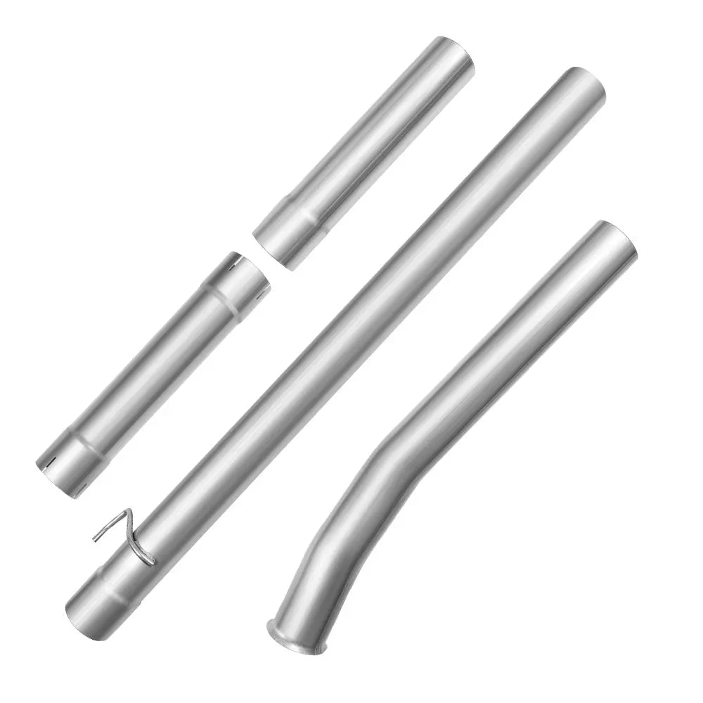 4.0 Inch 2008-2010 Ford 6.4 Powerstroke Cat & DPF Delete Race Pipe F-250 F-350 F-450 Flashark