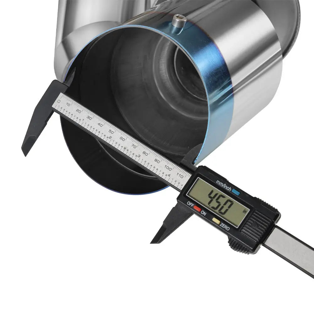 2009-2020 Nissan 370Z Z34 Dual Catback Exhaust Systemt w/ 4.5" Burnt Dual Tips Flashark