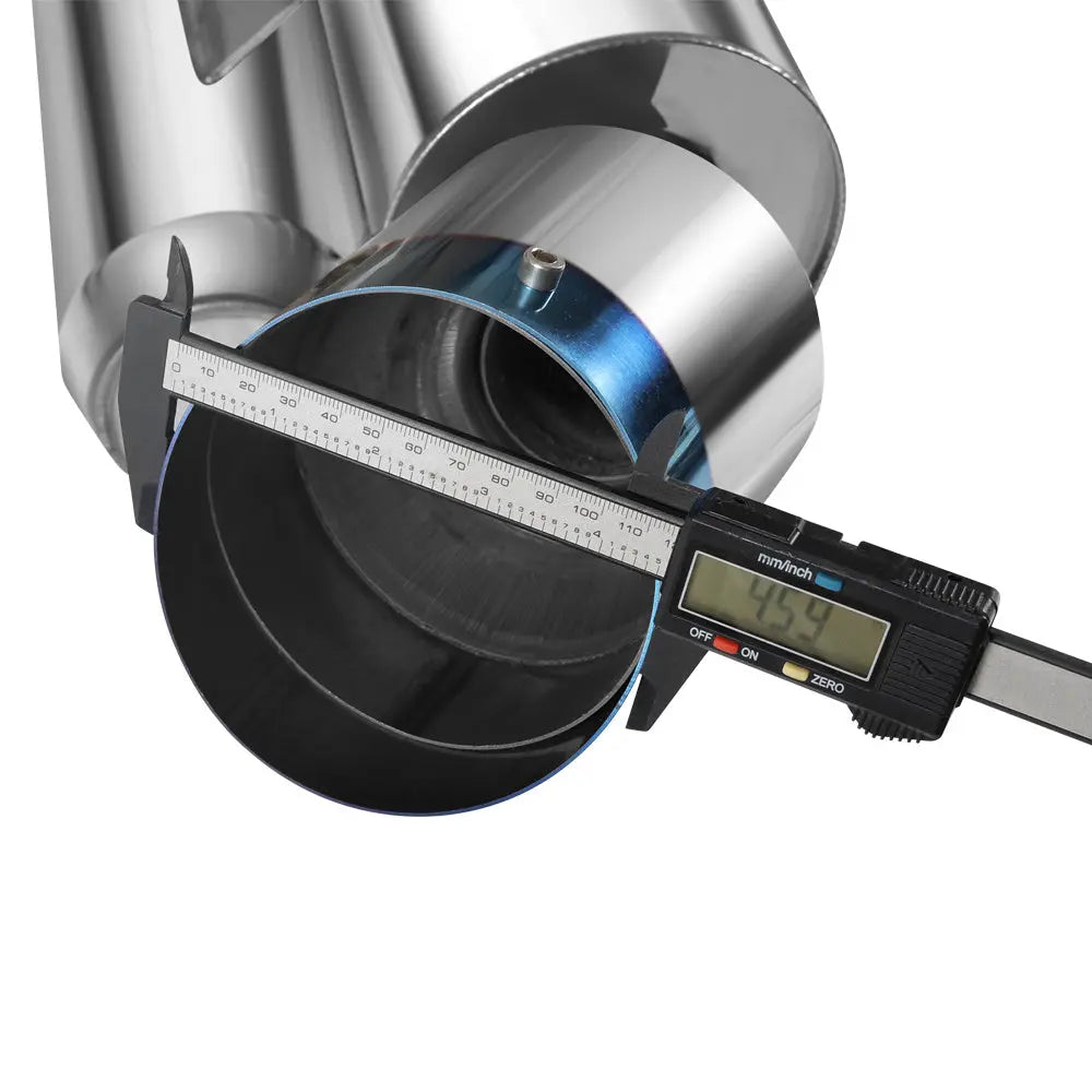 2009-2020 Nissan 370Z Z34 Dual Catback Exhaust Systemt w/ 4.5" Burnt Dual Tips Flashark