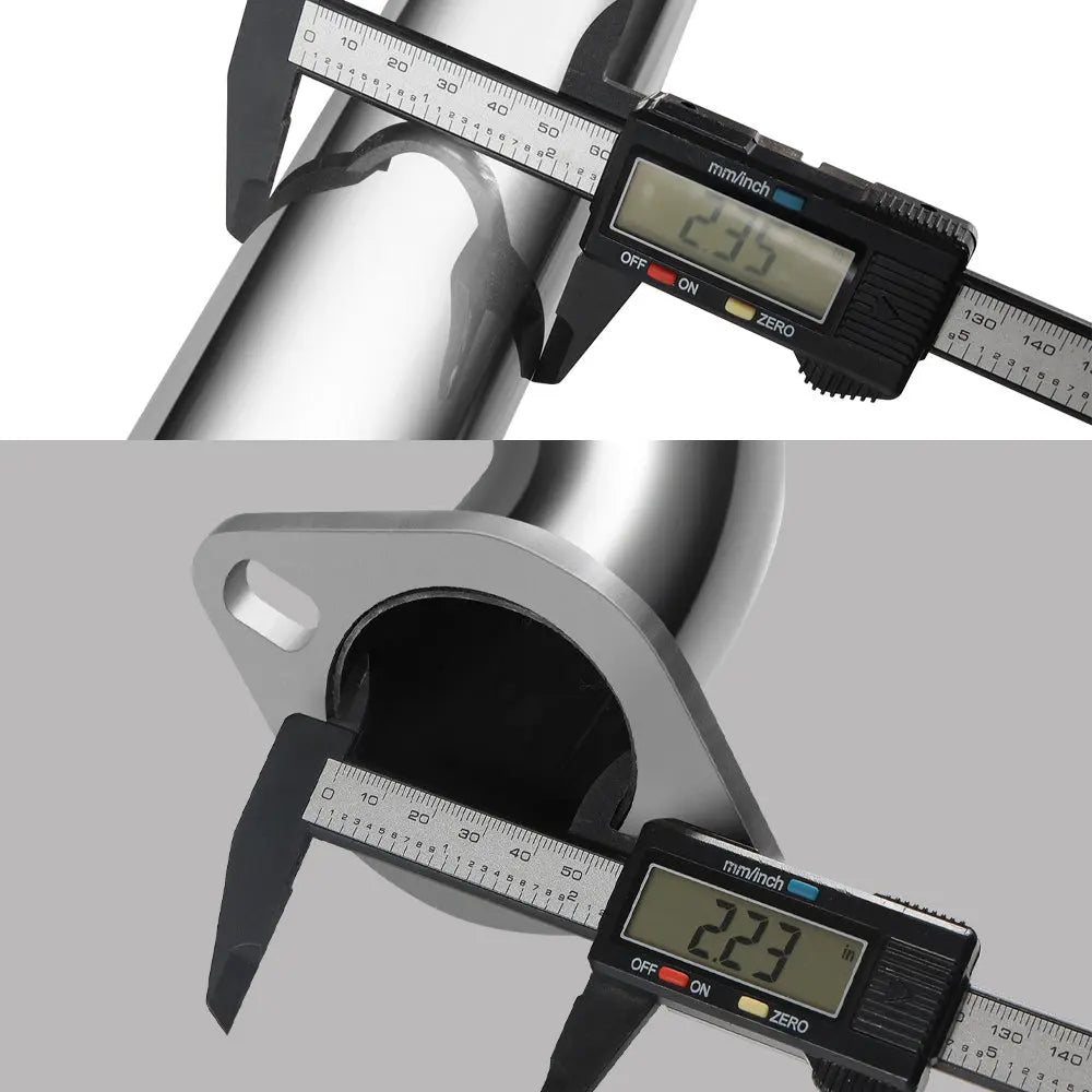 2009-2020 Nissan 370Z Z34 Dual Catback Exhaust Systemt w/ 4.5" Burnt Dual Tips Flashark