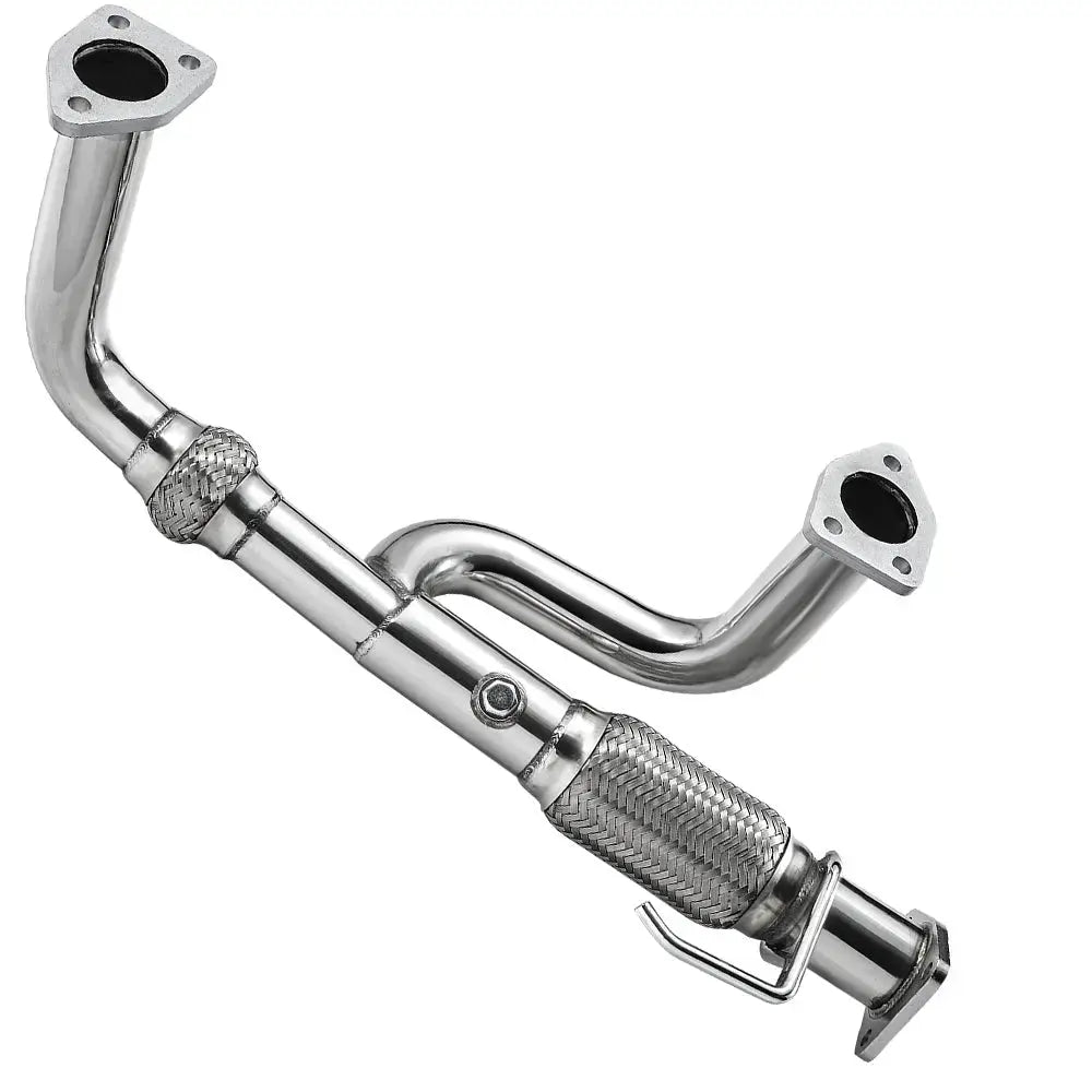 Exhaust Header/ Catback Exhaust w/4.5" Muffler Tip for 1998-2002 Honda Accord J30 V6 Flashark