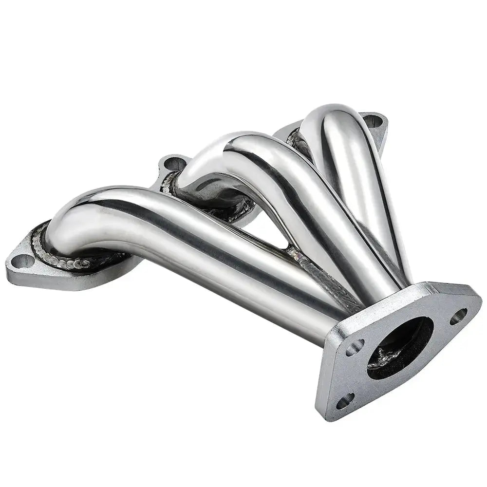 Exhaust Header/ Catback Exhaust w/4.5" Muffler Tip for 1998-2002 Honda Accord J30 V6 Flashark