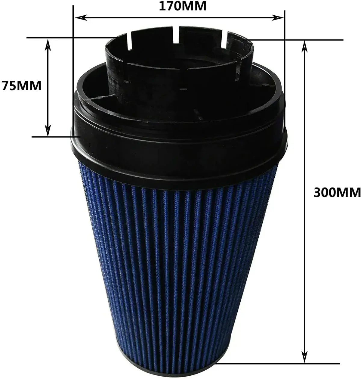 Exhaust Header/4" Cold Air Intake Kit for 1999-2006 GMC Chevrolet Flashark