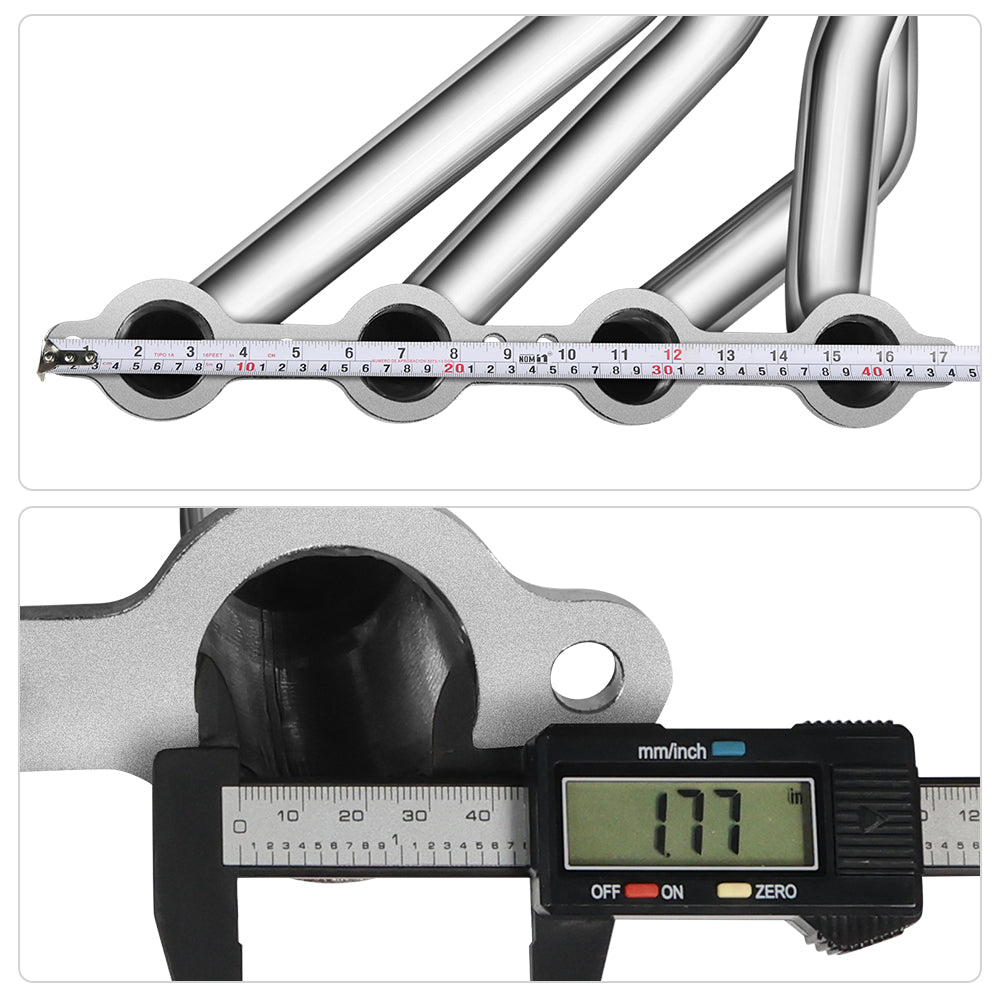 Long Tube Headers & Y-Pipe for 1999-2006 Chevy / GMC Silverado / Avalanche / Sierra 1500 4.8L / 5.3L / 6.0L Vortec with Optional Cold Air Intake