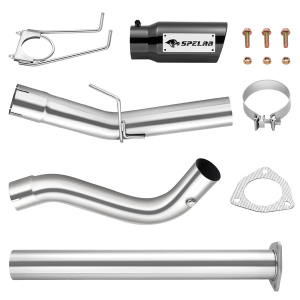 4'' DPF Back Exhaust 2011-2016 6.7L Powerstroke Ford F250 F350 F450