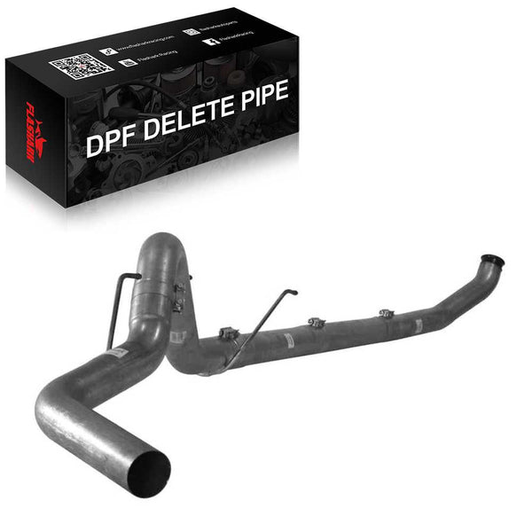 5 Inch 2003-2004 Dodge 5.9L Cummins Turbo-Back DPF Delete Race Pipe Flashark