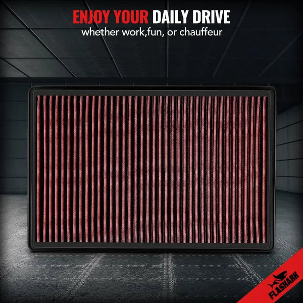 Air Filter for 2002-2019 Dodge Ram 1500/2500/3500/4500/5500 High Flow Flashark