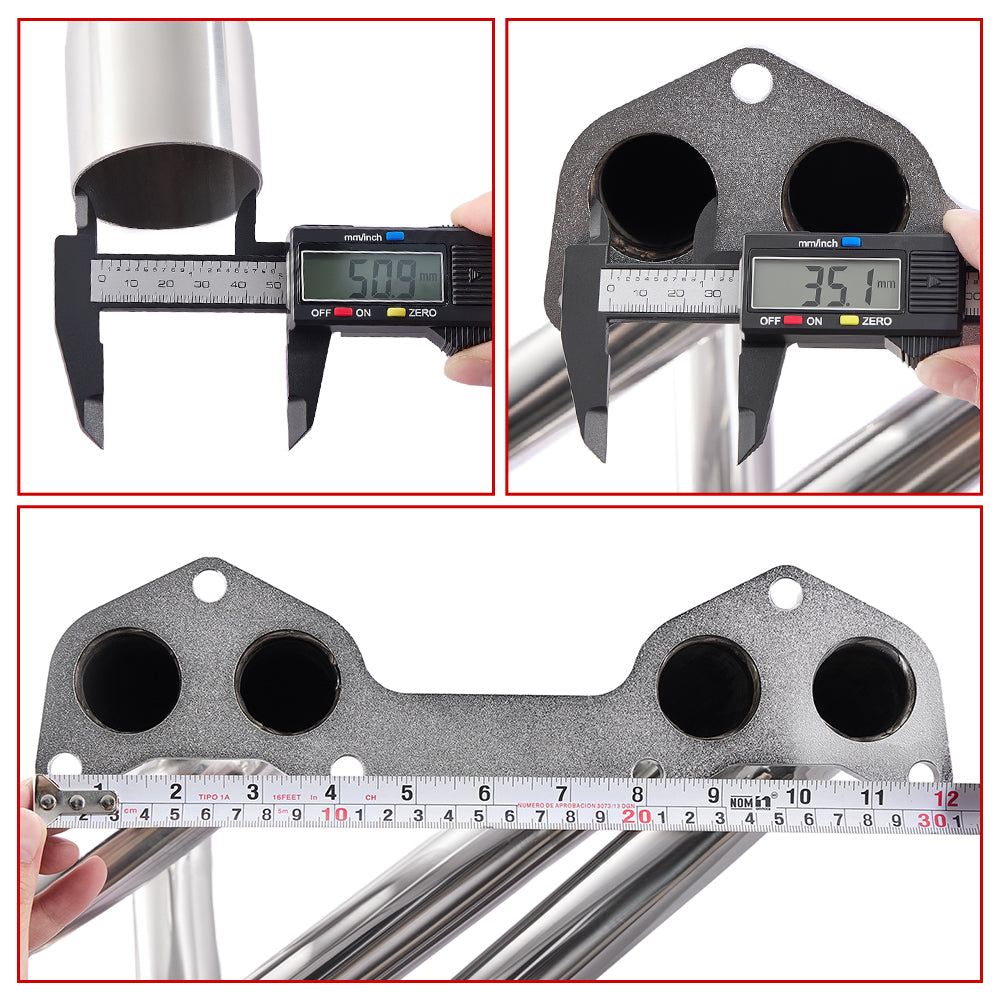 Colectores de escape para Mazda RX-7 SA/FB 1.1/1.2L (1979-1985) (copia)