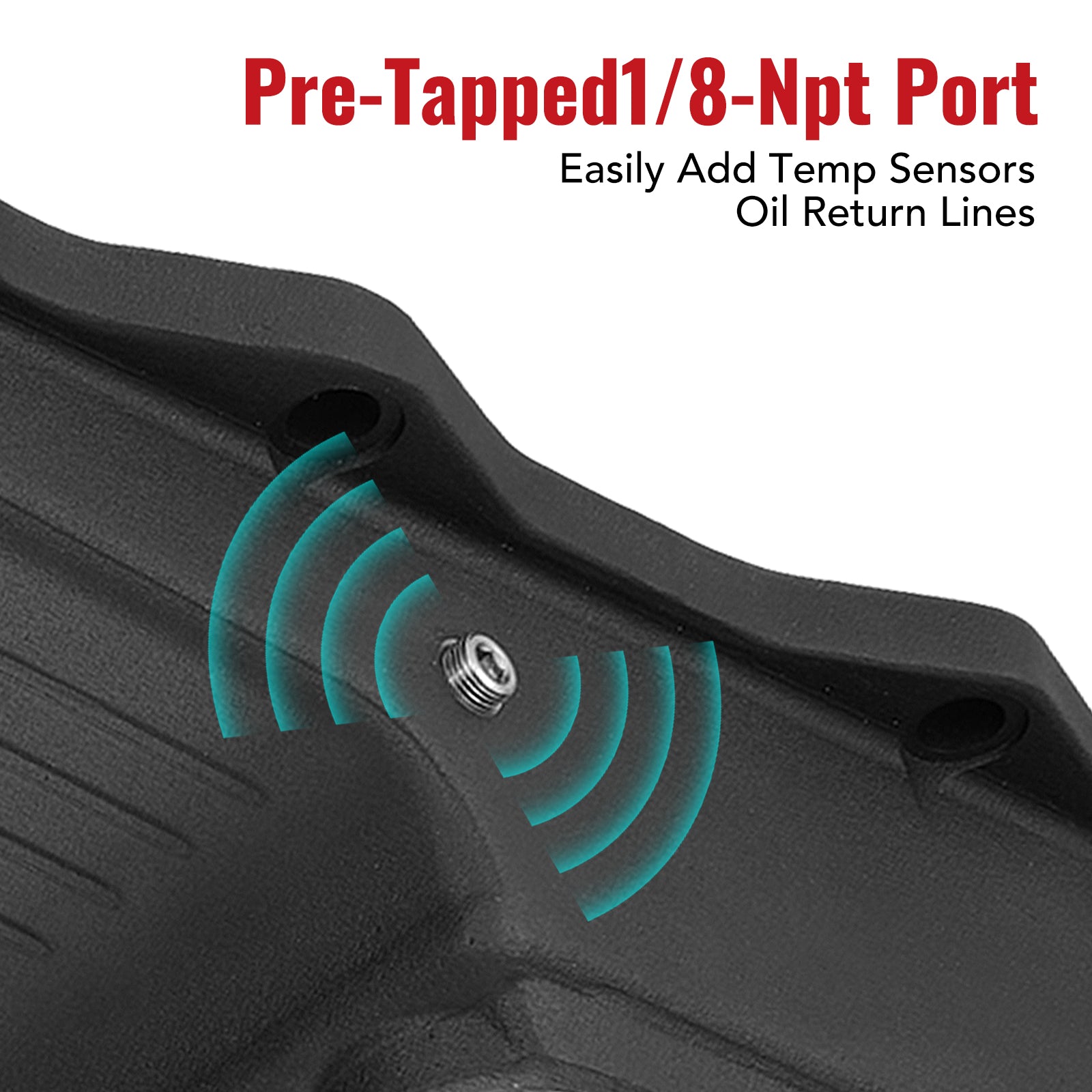 Cárter de transmisión 68RFE y 8HP70 para camionetas Ram 1500/2500/3500 (2013-2025) y Dodge Charger/Challenger 6.4/5.7/3.0 V8 (2015-2022)