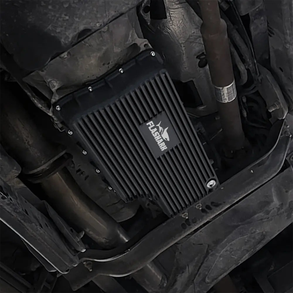 6R140 Transmission Pan for 2011-2019 Ford F-250/F-350/F-450 6.7L Powerstroke Diesel Flashark