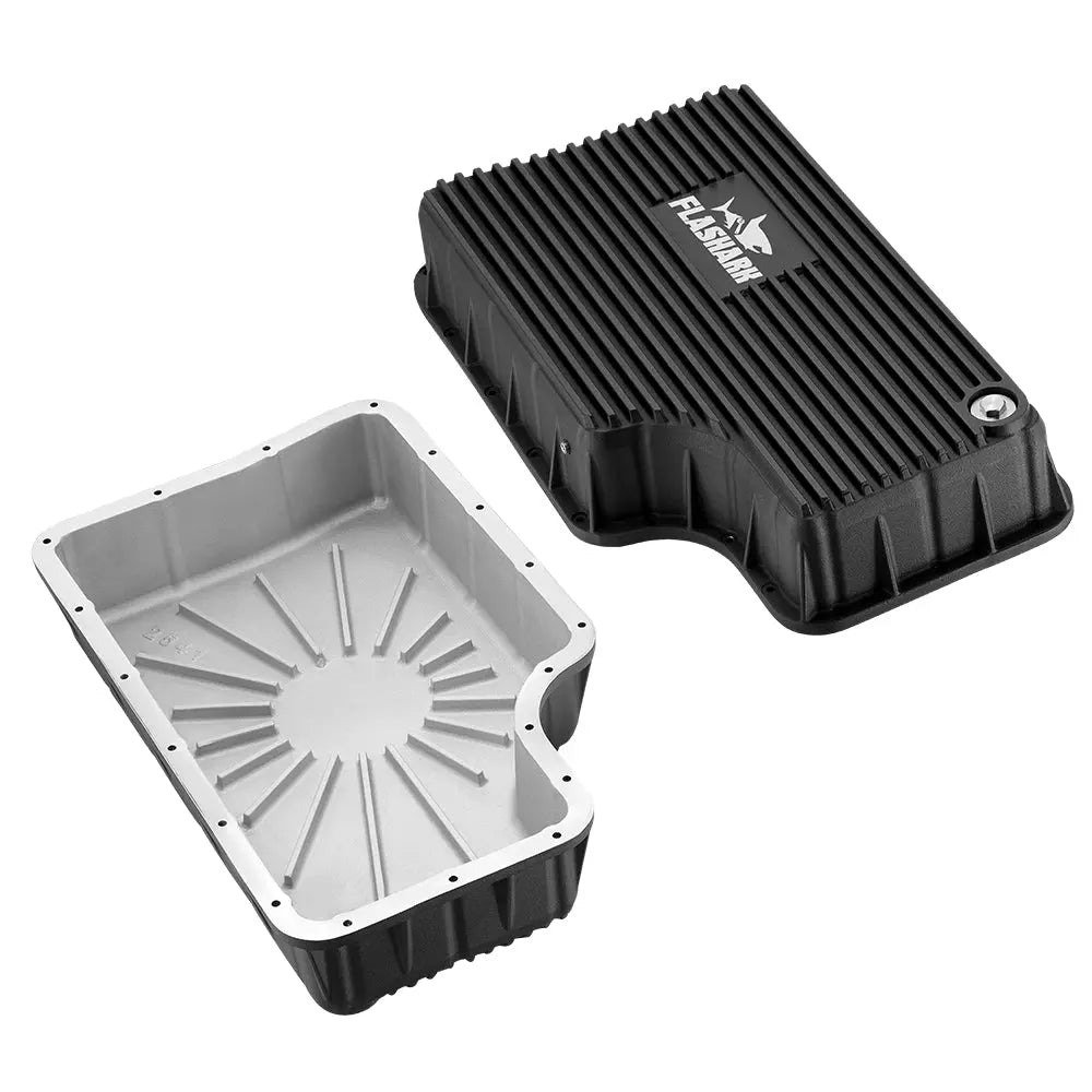 6R140 Transmission Pan for 2011-2019 Ford F-250/F-350/F-450 6.7L Powerstroke Diesel Flashark