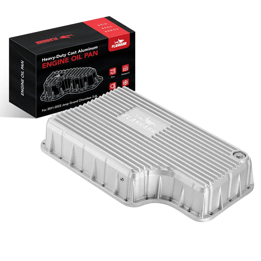 6R140 Transmission Pan for 2011-2019 Ford F-250/F-350/F-450 6.7L Powerstroke Diesel Flashark