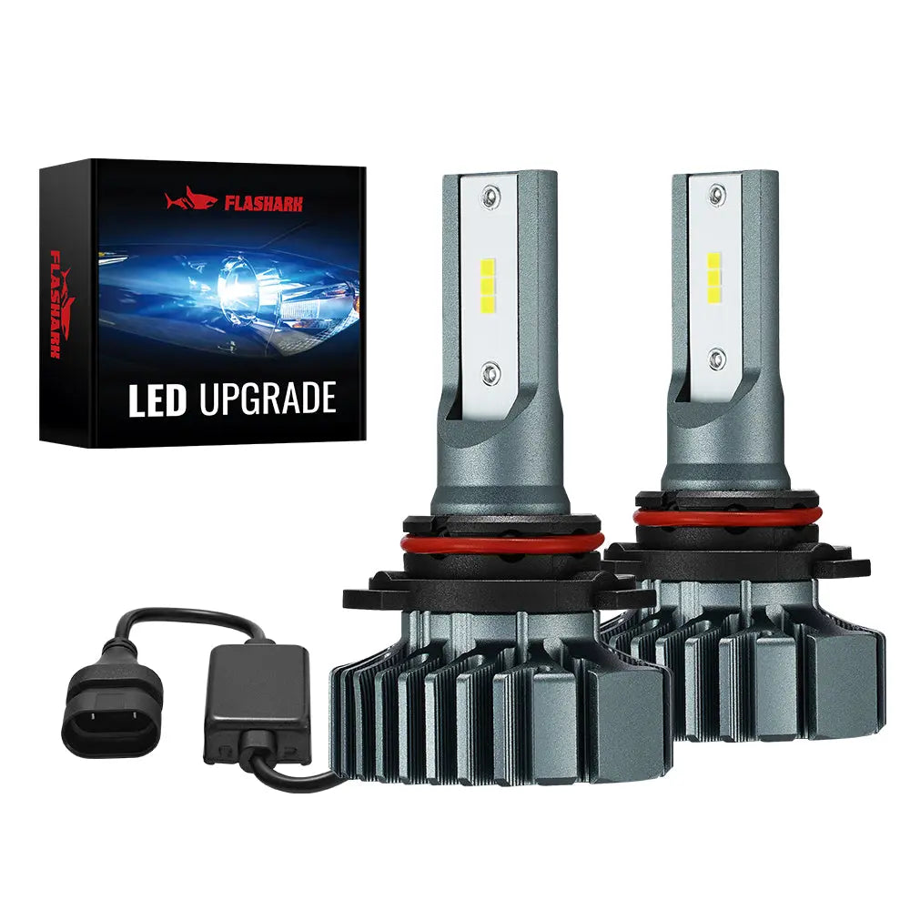 9006 HB4 LED Headlight Bulbs 15W 4000LM 6000K | 2 Bulbs Flashark