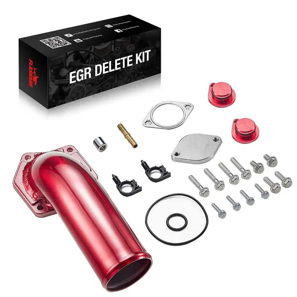 EGR/DPF Delete kIt/Air intake kit for 2008-2010 Ford 6.4 Powerstroke F250 F350 F450 6.4L Flashark